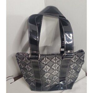 KOKO FASHIONABLE LOOK NEW INSULATED LUNCH BAG, BLACK, ZIP TOP, CAN CARRY, GIFT🎁